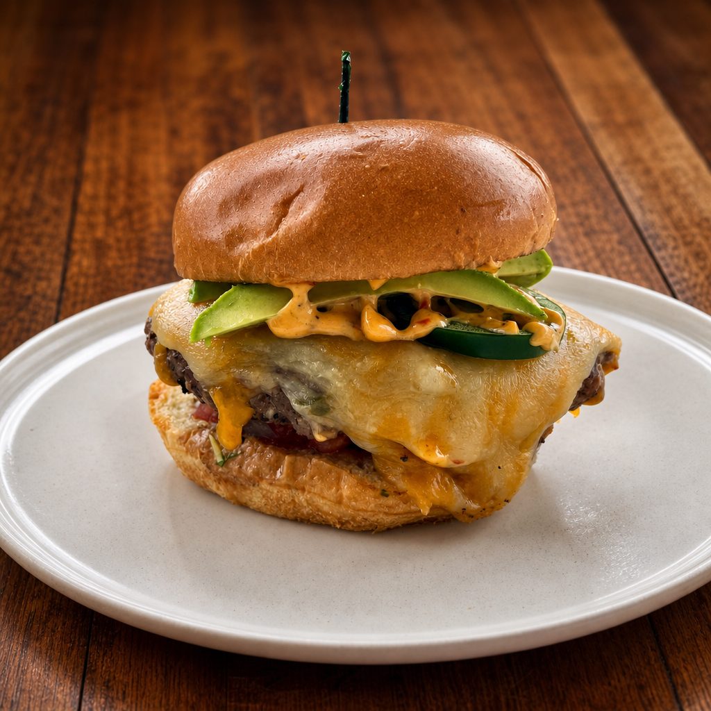 South of the Border Burger.