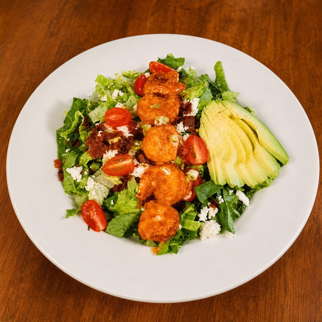 Sriracha Shrimp Salad.