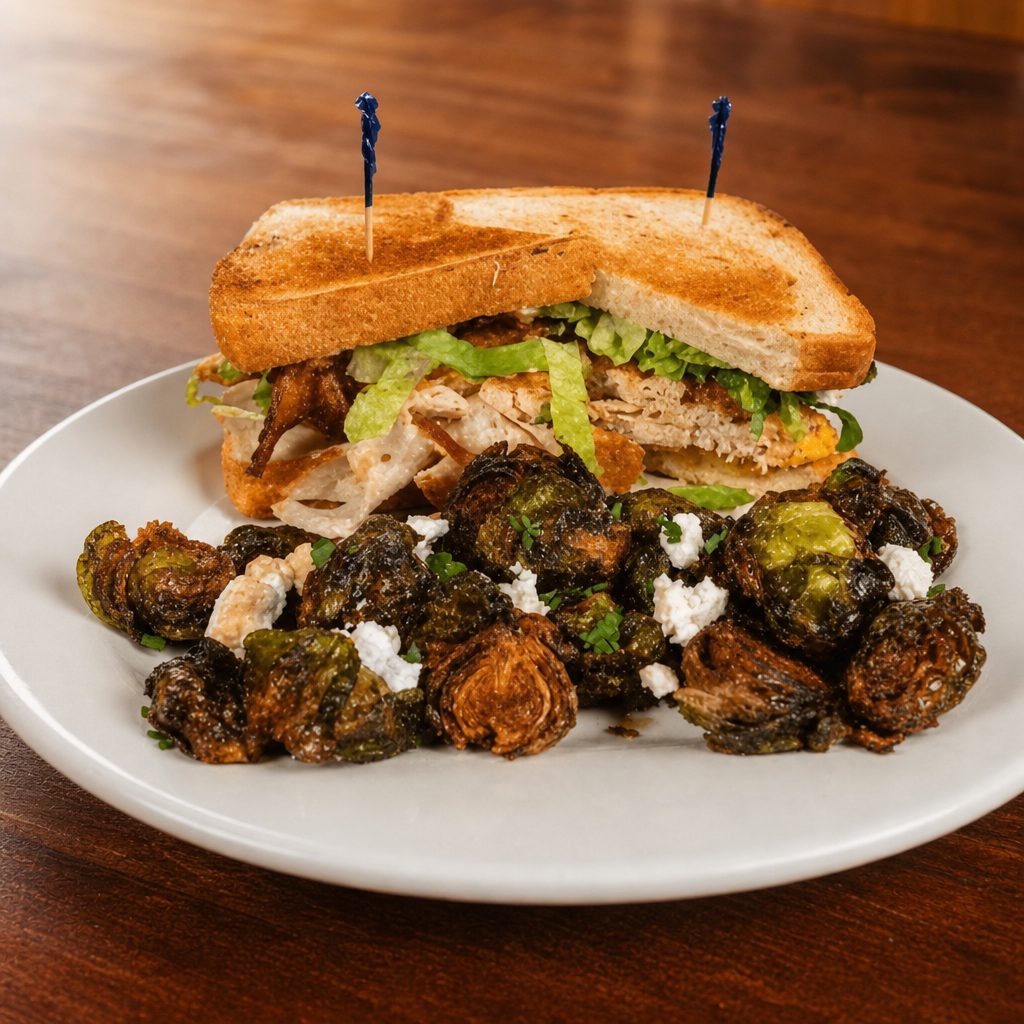 Turkey BLTA Sandwich.