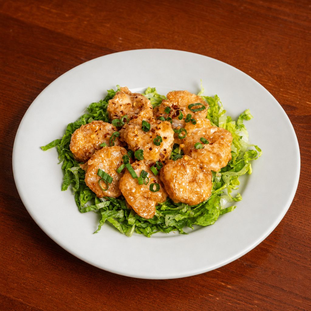 Sweet Chili Shrimp.
